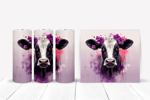 COW FACE PURPLE