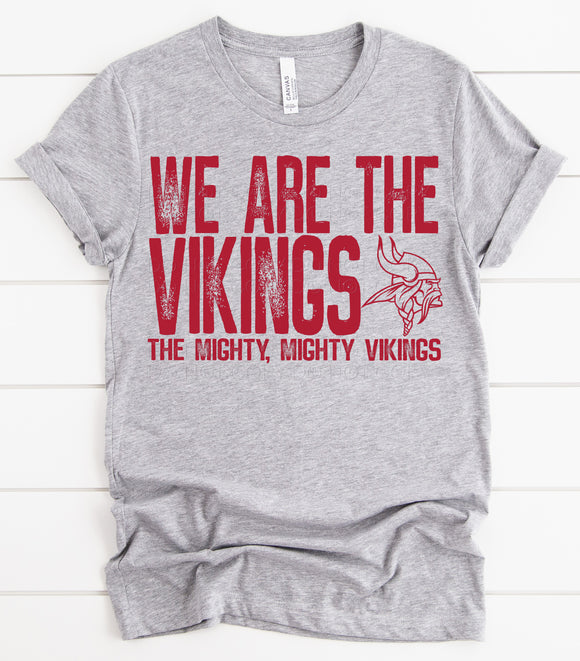 WE ARE THE VIKINGS - RED
