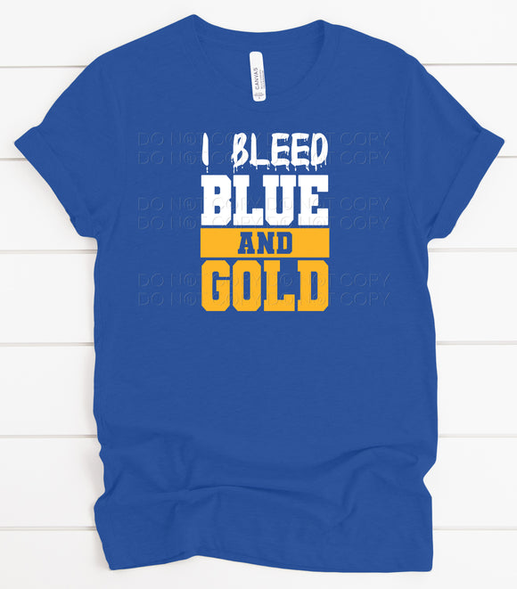 I Bleed Blue And Gold