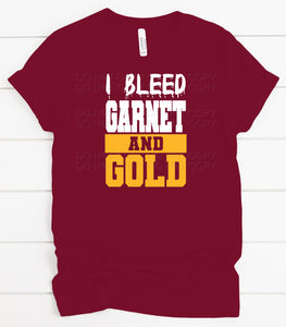 I Bleed Garnet And Gold