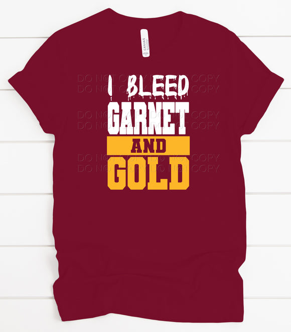 I Bleed Garnet And Gold