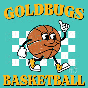BASKETBALL CHARACTER - GOLDBUGS