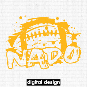 NADO GRUNGE FOOTBALL - YELLOW GOLD