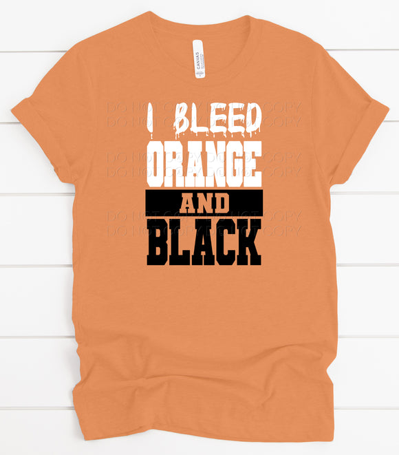 I Bleed Orange And Black