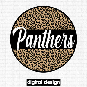 PANTHERS LEOPARD CIRCLE