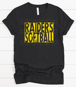 Raiders Softball