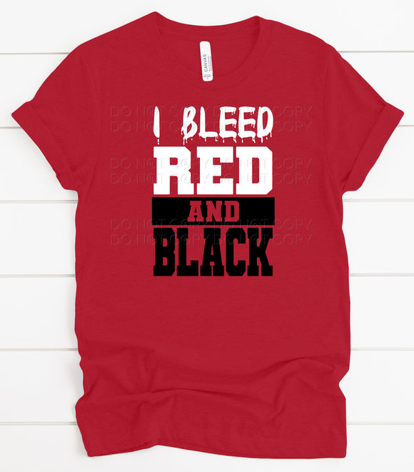 I Bleed Red And Black