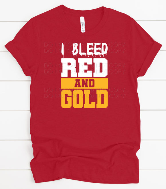 I Bleed Red And Gold