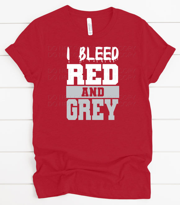 I Bleed Red And Grey