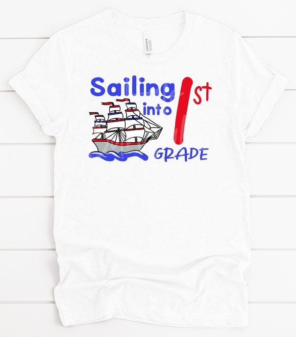 Sailing Into 1st Grade