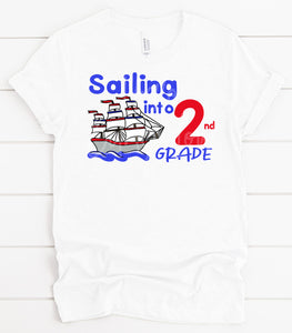 Sailing Into 2nd Grade