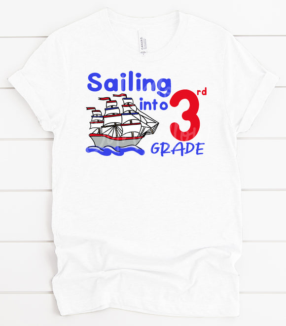 Sailing Into 3rd Grade
