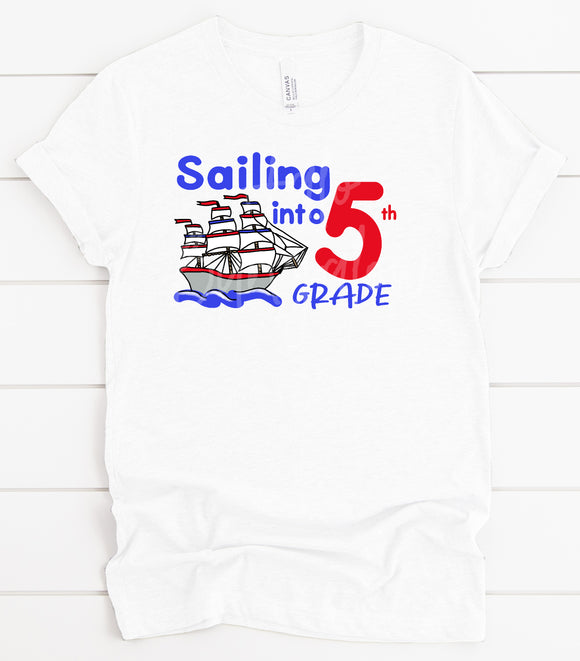 Sailing Into 5th Grade