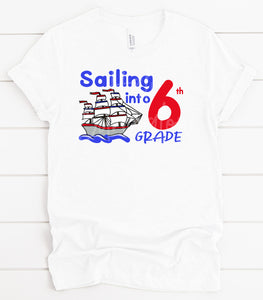 Sailing Into 6th Grade