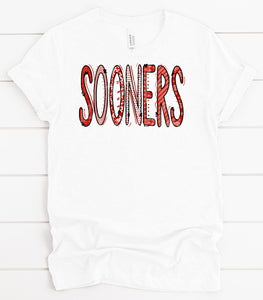 Sooners Custom Red Black