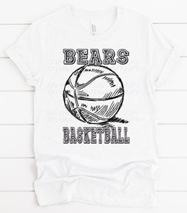 BASKETBALL SKETCH - BEARS