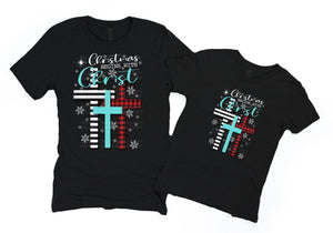 Christmas Begins With Christ Crosses