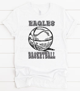 BASKETBALL SKETCH - EAGLES