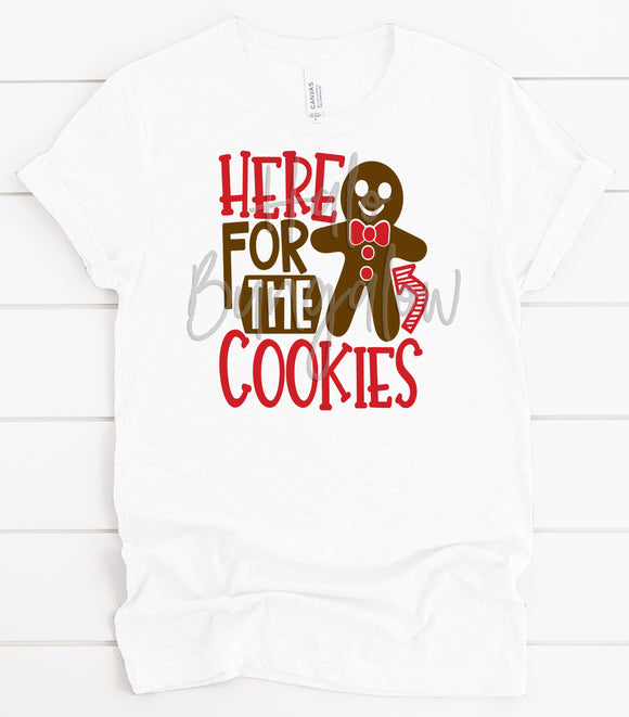 HERE FOR THE COOKIES