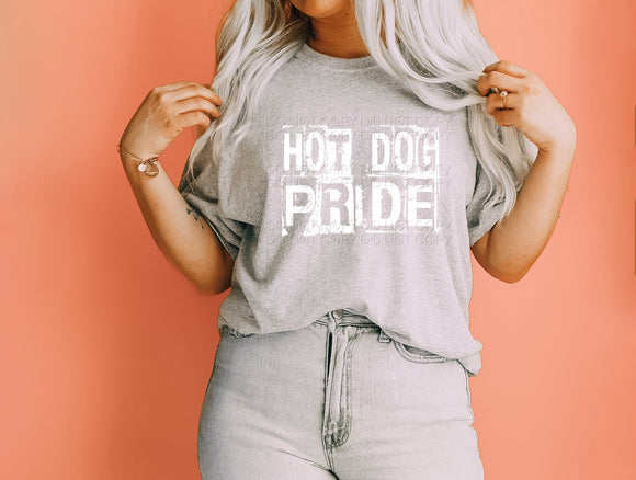 Hot Dog Pride White