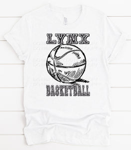 BASKETBALL SKETCH - LYNX