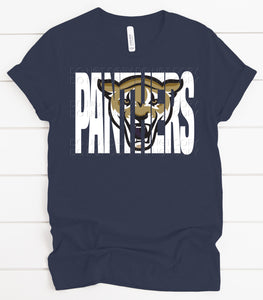 Mascot Inlay Panthers