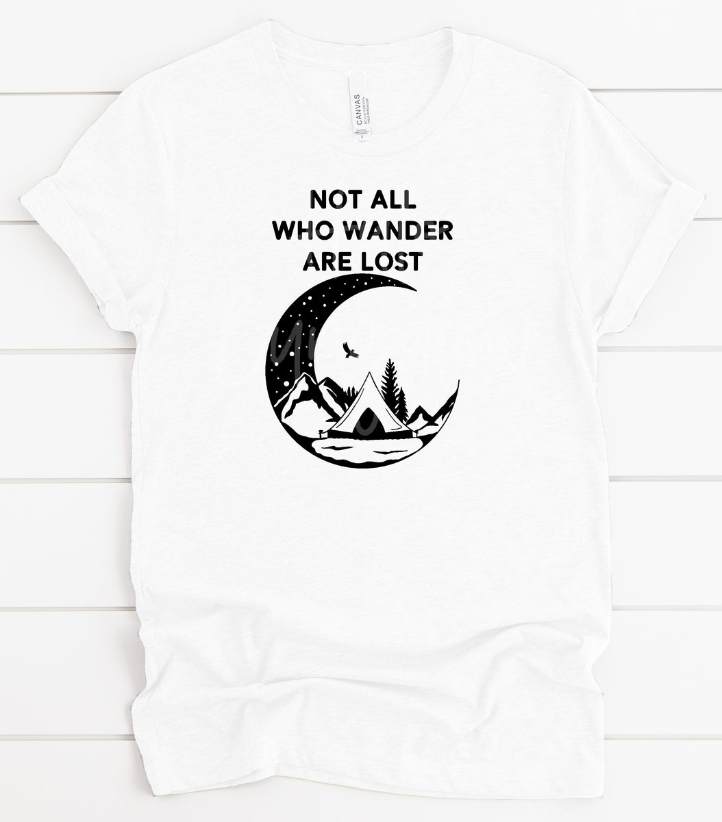 Not All Who Wander Are Lost Print – Halo Digital