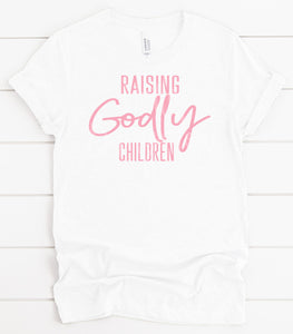 Raising Godly Children Light Pink