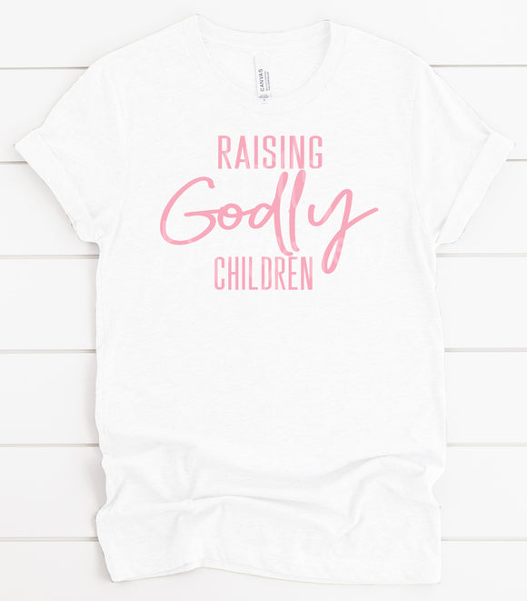 Raising Godly Children Light Pink