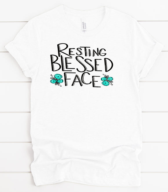 Resting Blessed Face New