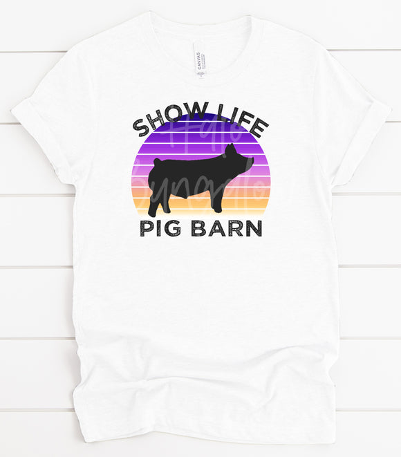 Show Life Pig Barn