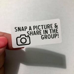 SNAP A PICTURE AND SHARE